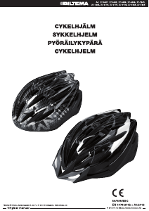 Bruksanvisning Biltema 27-0087 Cykelhjälm