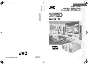 Mode d’emploi JVC DLA-HD100 Projecteur
