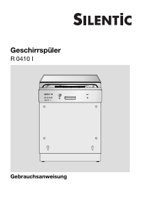 Bedienungsanleitung Silentic R 0410 I Geschirrspüler