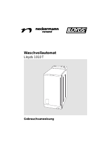Bedienungsanleitung Lloyds 1010 T Waschmaschine