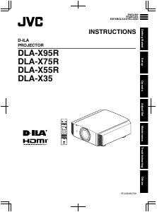 Mode d’emploi JVC DLA-X55R Projecteur