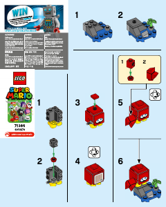 Mario lego 71367 instructions hot sale