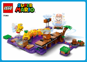 Brugsanvisning Lego set 71383 Super Mario Wigglers giftsump - udvidelsessæt