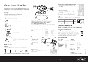 Bedienungsanleitung Cotech 36-6078 Leuchte