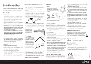 Bruksanvisning Cotech GS506G Røykvarsler