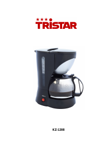 Manual Tristar KZ-1208 Coffee Machine