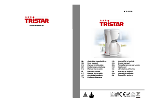 Használati útmutató Tristar KZ-1219 Kávéautomata