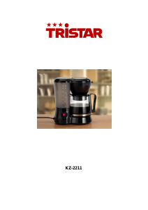 Mode d’emploi Tristar KZ-2211 Cafetière