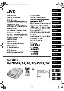 Manual de uso JVC CU-VD10 Reproductor DVD