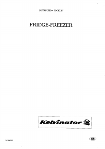 Manual Kelvinator KCT370M Fridge-Freezer