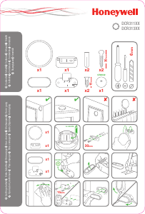 Manuale Honeywell DCR311S Campanello di casa