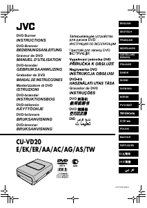 Manual JVC CU-VD20 DVD Player