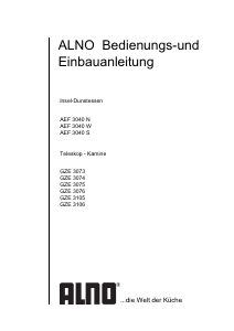 Bedienungsanleitung ALNO AEF 3040 W Dunstabzugshaube