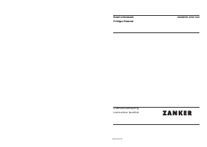 Manual Zanker USD313 Fridge-Freezer