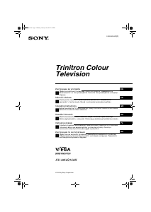 Használati útmutató Sony KV-32HQ150K Televízió