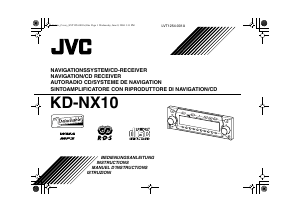 Manuale JVC KD-NX10 Navigatore per auto