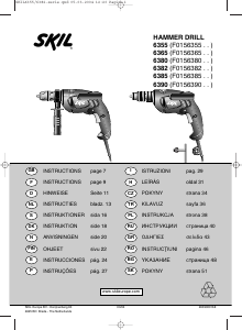 Handleiding Skil 6382 Klopboormachine