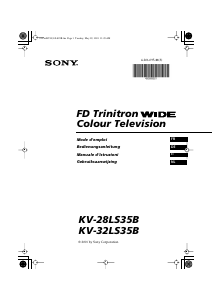 Manuale Sony KV-28LS35B Televisore