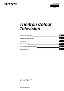 Brugsanvisning Sony KV-32FX65E TV