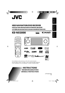 Manual JVC KD-NX5000 Car Navigation