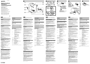 Mode d’emploi Sony ECM-T15 Microphone