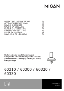 Mode d’emploi Mican 60300 Hotte aspirante