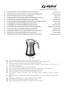 Manual de uso Alpina SF-2809 Máquina de café