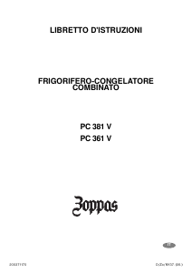 Manuale Zoppas PC361VS Frigorifero-congelatore