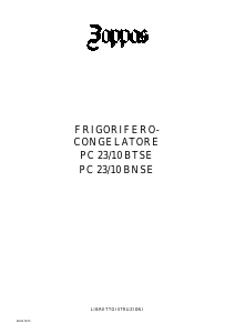 Manuale Zoppas PC2310BTSE Frigorifero-congelatore