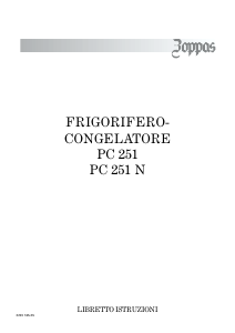 Manuale Zoppas PC251N Frigorifero-congelatore