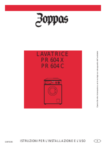 Manuale Zoppas PR604X Lavatrice