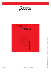 Manuale Zoppas PR653X Lavatrice