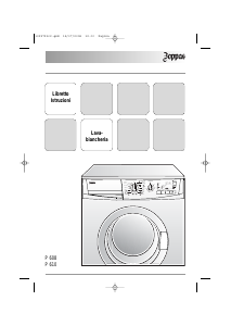 Manuale Zoppas P610 Lavatrice