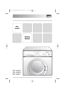 Manual Zanussi-Electrolux ZWF 14280 W Washing Machine