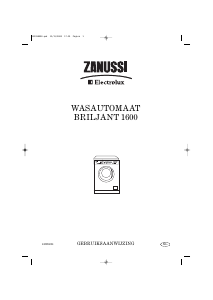 Handleiding Zanussi-Electrolux BRILJANT Wasmachine