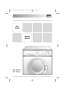 Handleiding Zanussi-Electrolux ZWF 16581 S Wasmachine