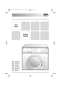 Manual Zanussi-Electrolux ZWF 16070 S Washing Machine