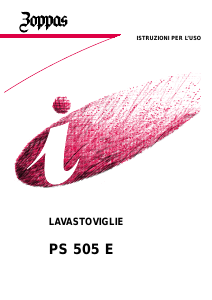 Manuale Zoppas PS505E Lavastoviglie