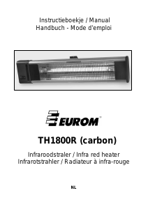 Handleiding Eurom TH1800R Terrasverwarmer