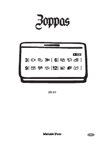 Manuale Zoppas ZO91 Congelatore