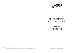 Manuale Zoppas PD350XX Frigorifero-congelatore