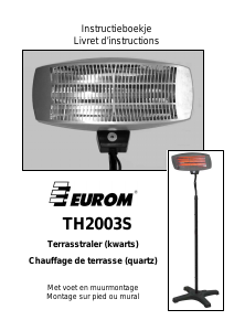 Mode d’emploi Eurom TH2003S Radiateur de terrasse