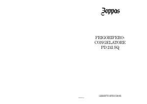 Manuale Zoppas PD241SQ Frigorifero-congelatore