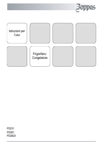 Manuale Zoppas PD282X Frigorifero-congelatore