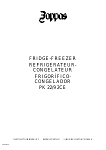 Manual de uso Zoppas PK22/9 2CE Frigorífico combinado