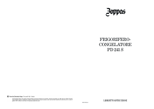 Manuale Zoppas PD241S Frigorifero-congelatore