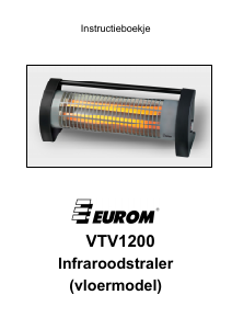 Handleiding Eurom VTV1200 Terrasverwarmer