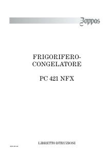 Manuale Zoppas PC421NFX Frigorifero-congelatore