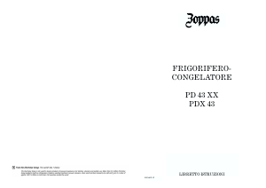 Manuale Zoppas PD43XX Frigorifero-congelatore