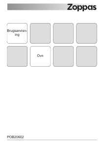 Brugsanvisning Zoppas POB20602XK Ovn